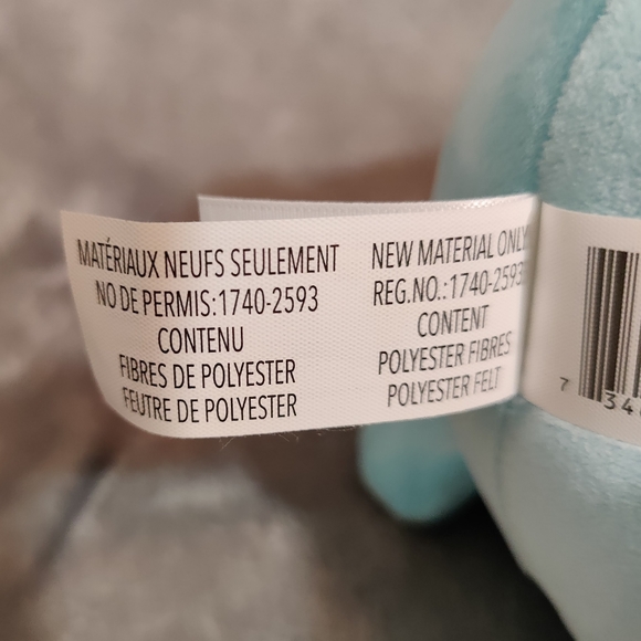 KELLYTOY SQUISHMALLOWS 2022 HUGMEES Miles The Dragon Plushie - Picture 11 of 11